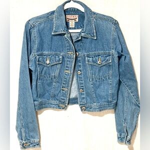 Highway Jeans Jacket Rugged Vintage Style Blue Sz S